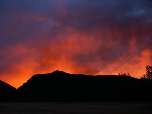 Fire Sunset 1